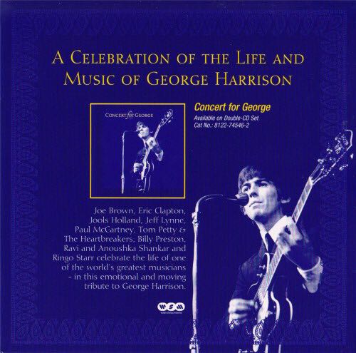 Concert for George - Tribute (CD-R) music collectible - Main Image 2