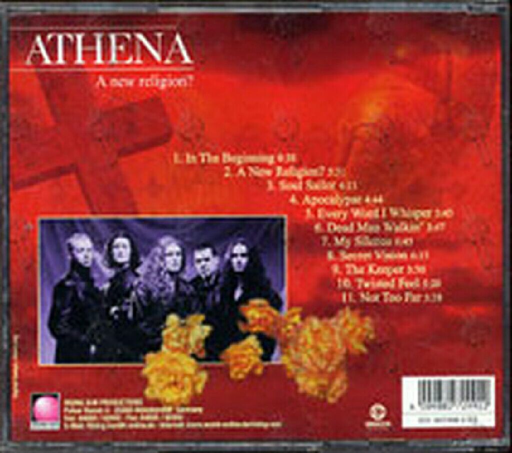 New Religion?, A - Athena (CD) music collectible [Barcode 4009880729922] - Main Image 2