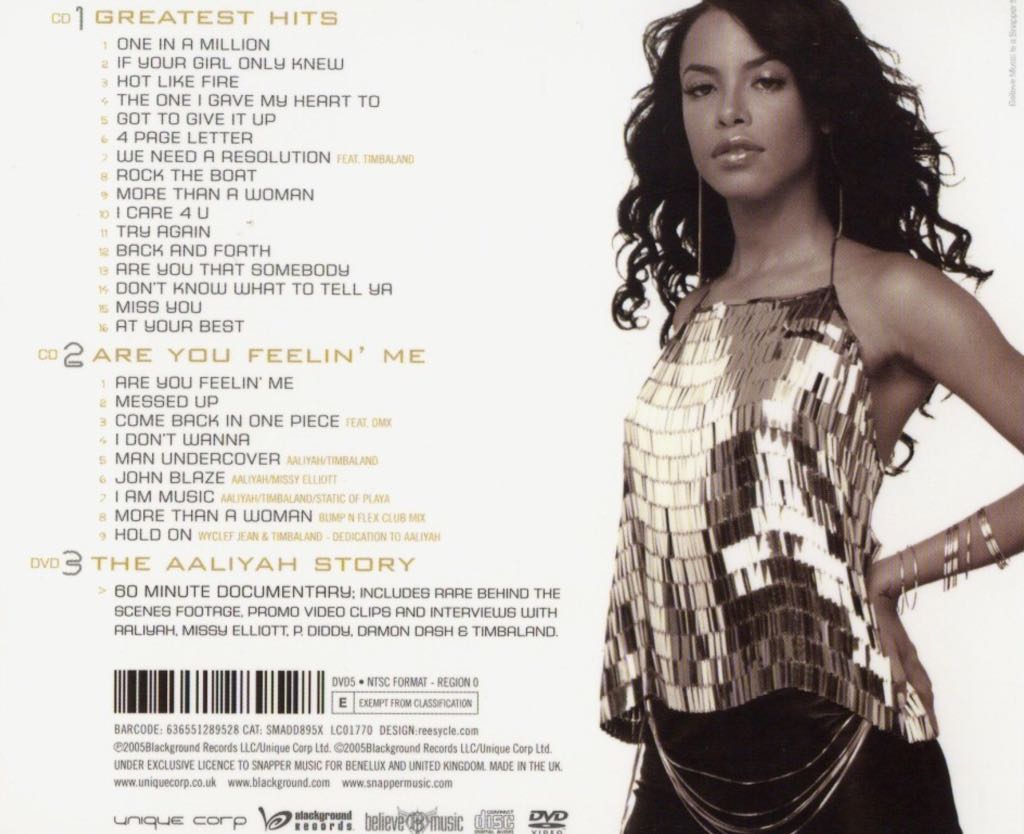 Ultimate Aaliyah - Aaliyah (12” - 111) music collectible - Main Image 2