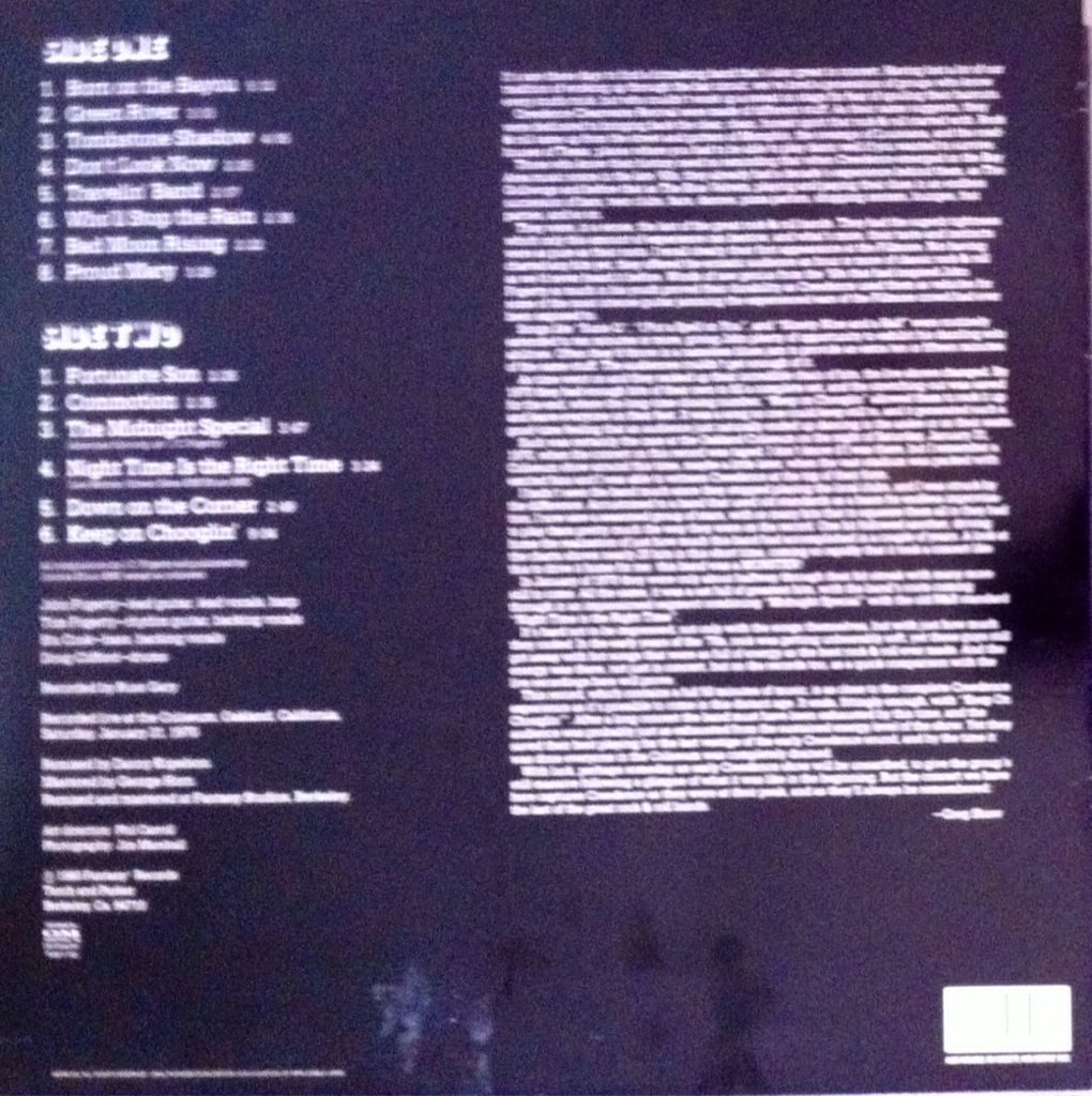 The Concert - Creedence Clearwater Revival (12”) music collectible - Main Image 2