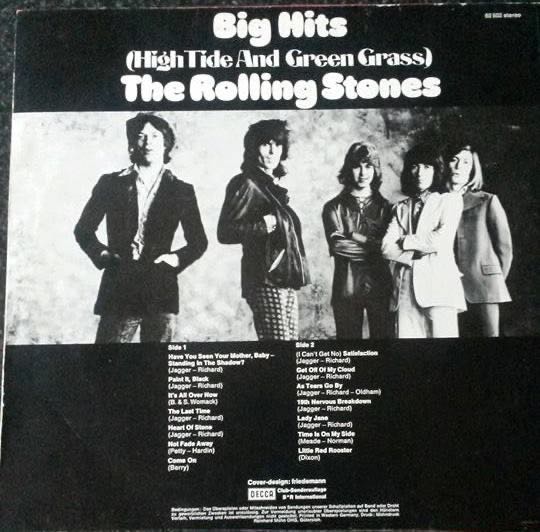 Big Hits (High Tide And Green Grass) - Rolling Stones, The (12”) music collectible - Main Image 2