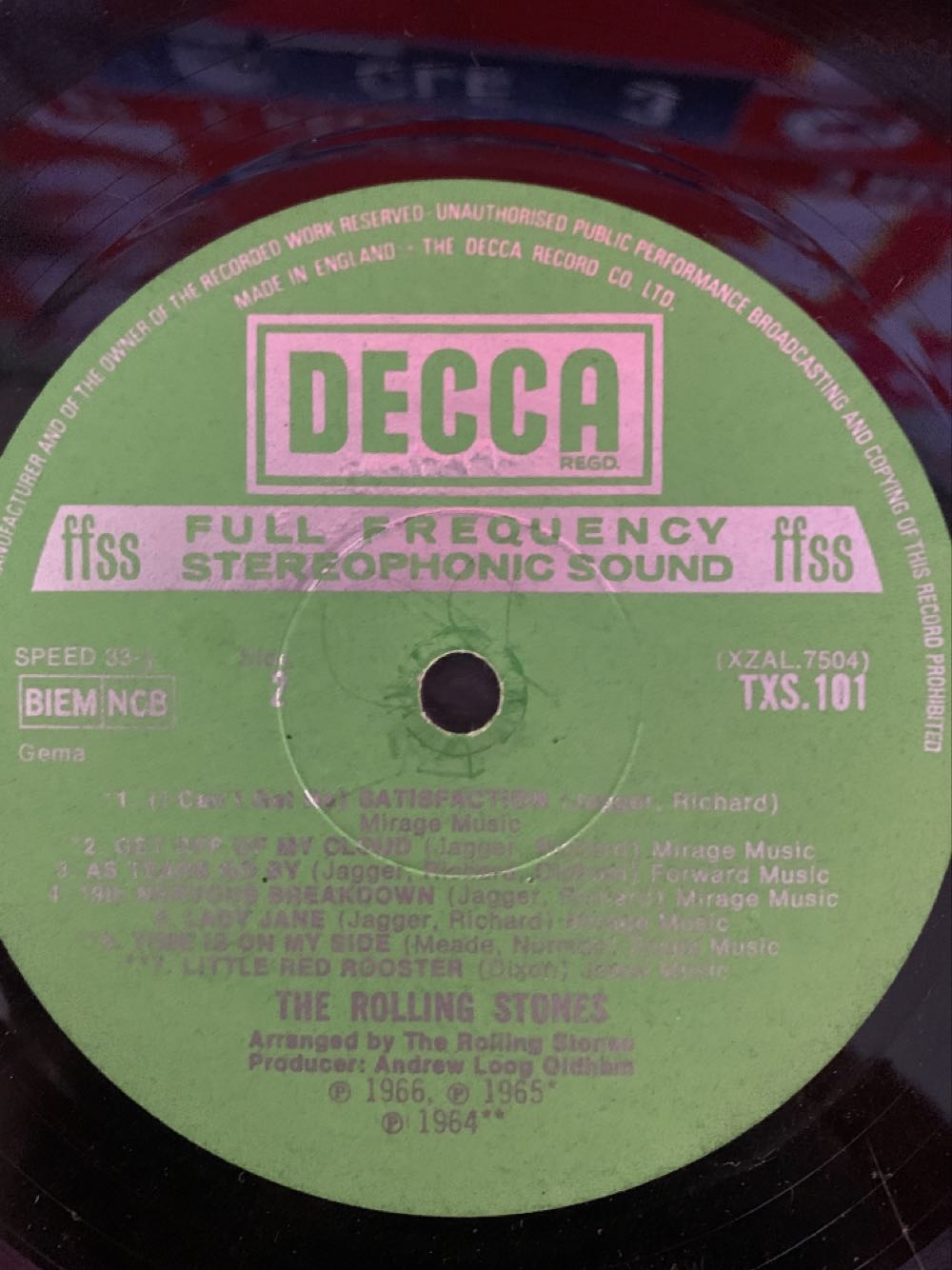 Big Hits (High Tide And Green Grass) - Rolling Stones, The (12” - 37) music collectible - Main Image 4