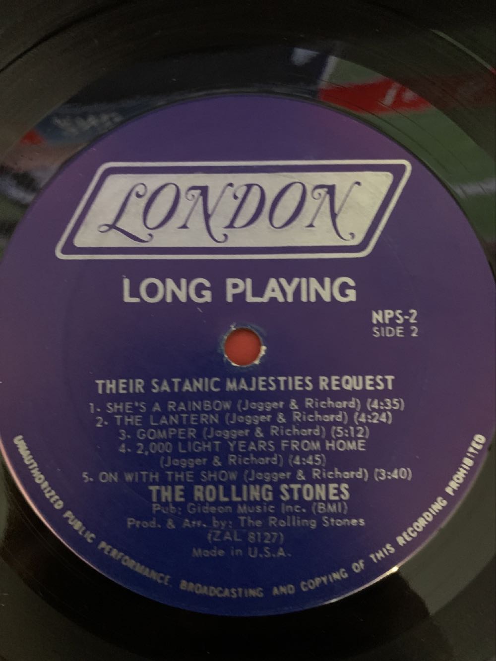 Their Satanic Majesties Request - Rolling Stones (12” - 44) music collectible - Main Image 3