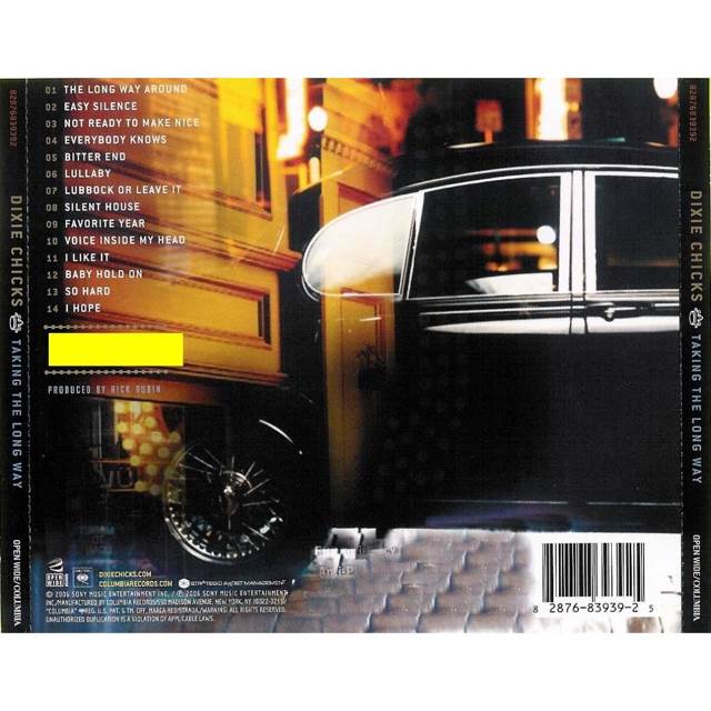Taking The Long Way - Dixie Chicks (CD - 71) music collectible [Barcode 828768073926] - Main Image 2