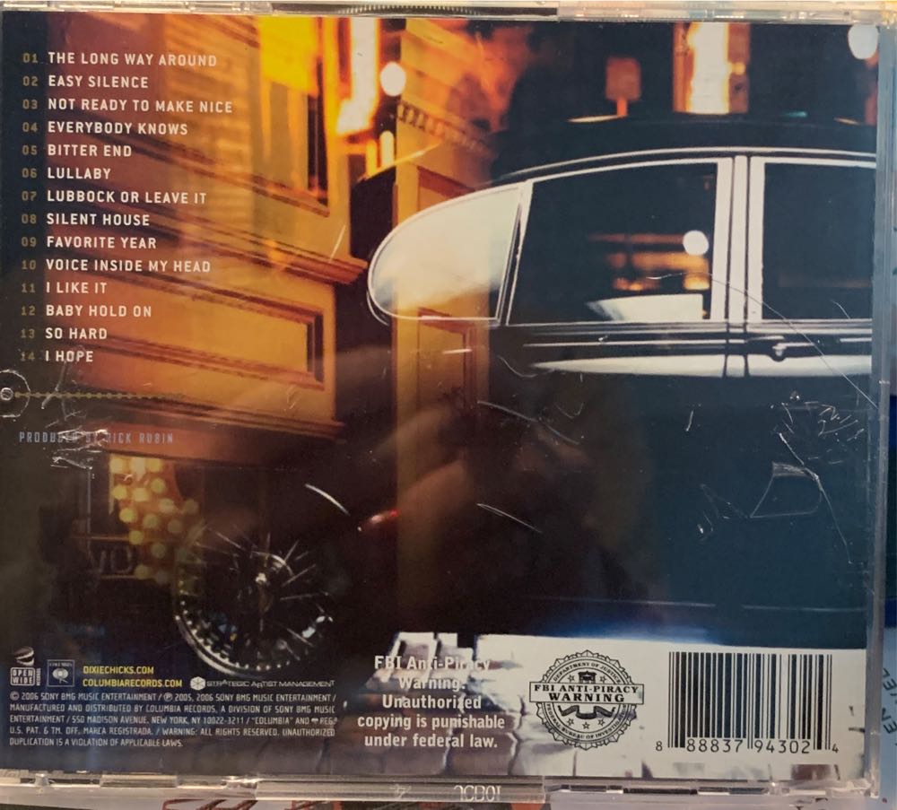 Taking The Long Way - Chicks, Dixie (CD - 67) music collectible [Barcode 888837943024] - Main Image 2