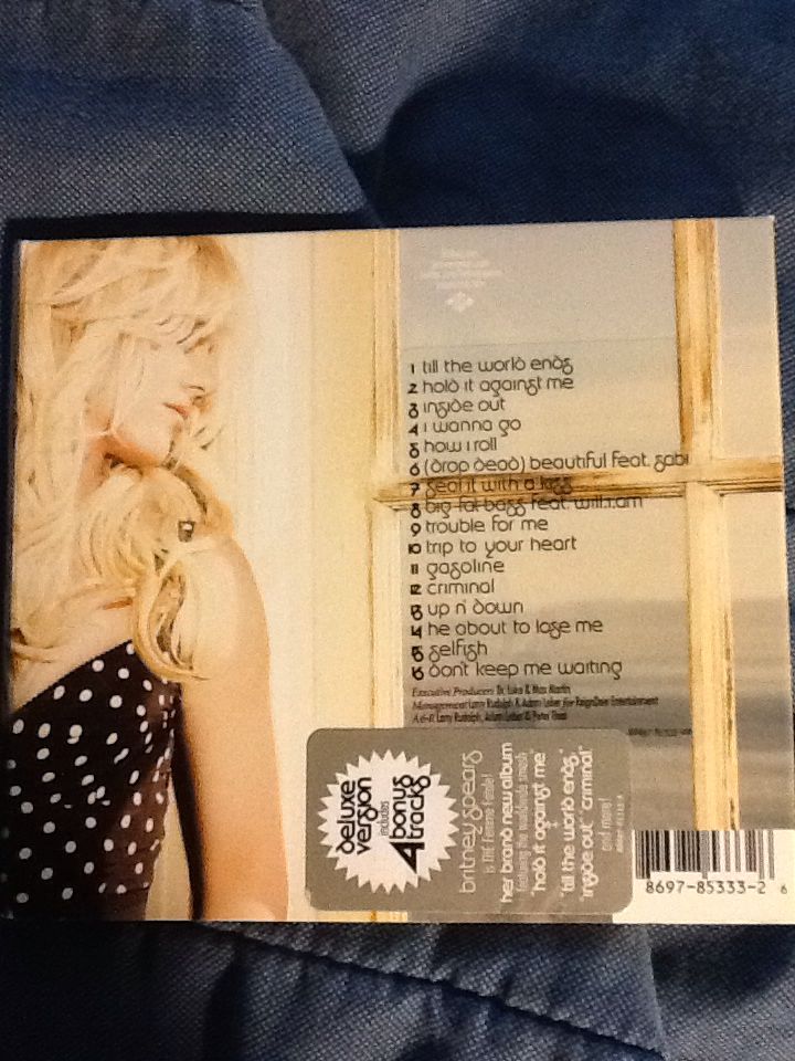 Femme Fatale - Britney Spears (CD) music collectible [Barcode 886978533326] - Main Image 2