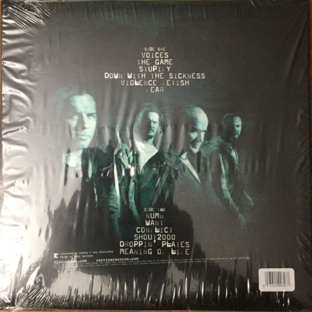 The Sickness - Disturbed (12” - 47) music collectible [Barcode 093624928287] - Main Image 2