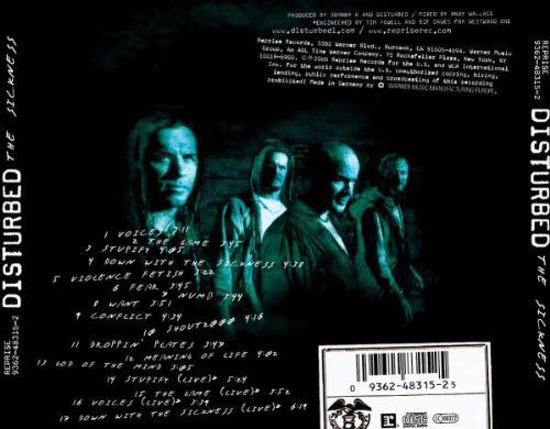The Sickness - Disturbed (CD/DVD - 4744) music collectible - Main Image 2