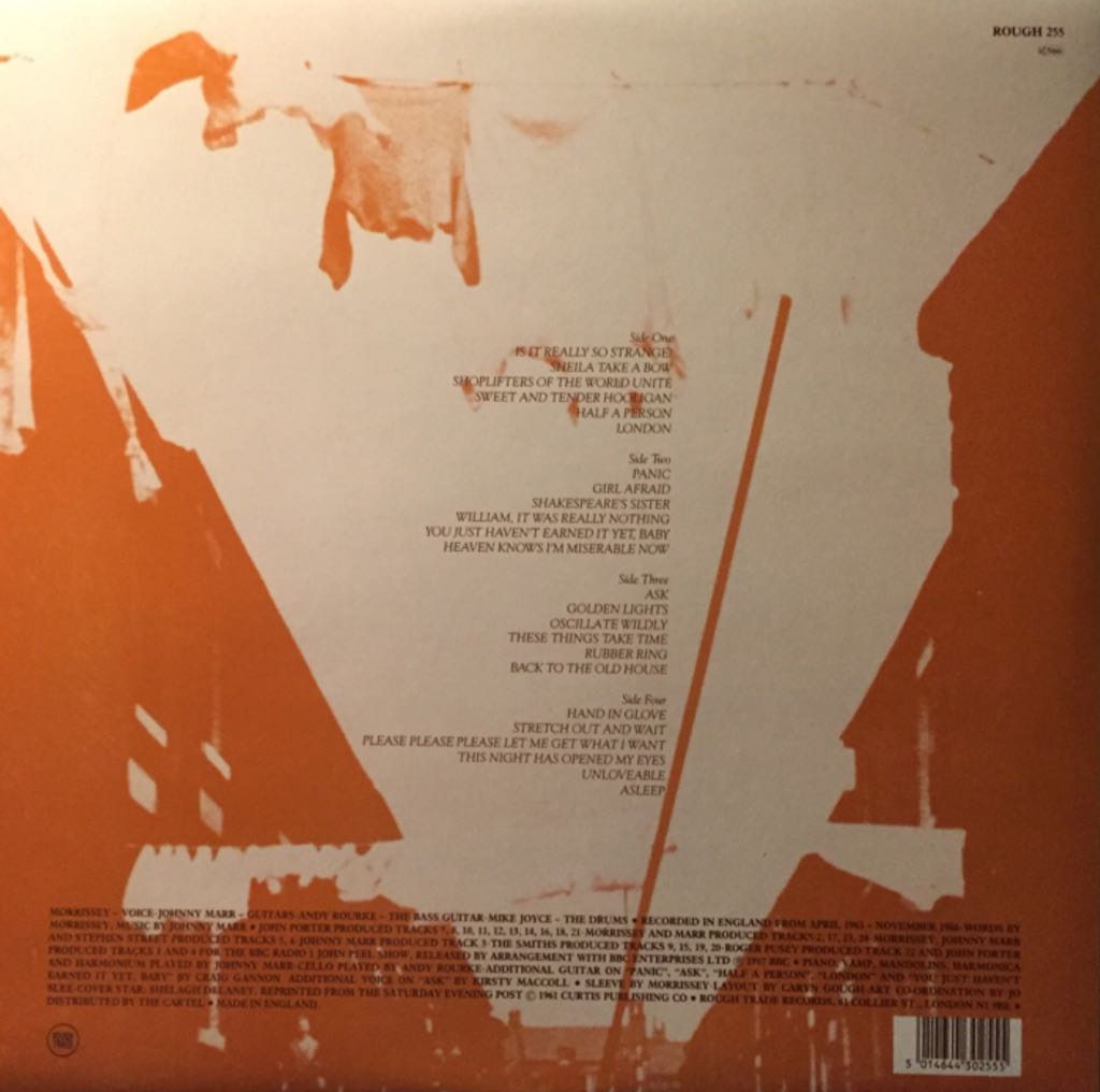 Louder Than Bombs - Smiths, The (12”) music collectible [Barcode 5014644302555] - Main Image 2