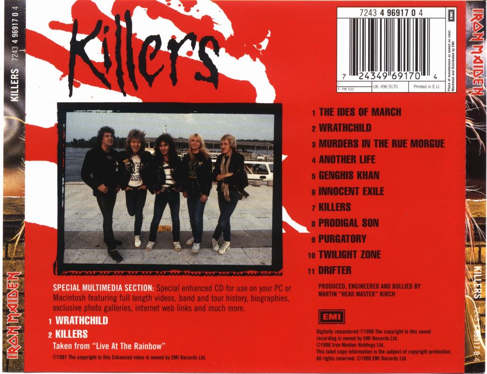 Live After Death - Iron Maiden (12” - 41) music collectible [Barcode 020831410526] - Main Image 3