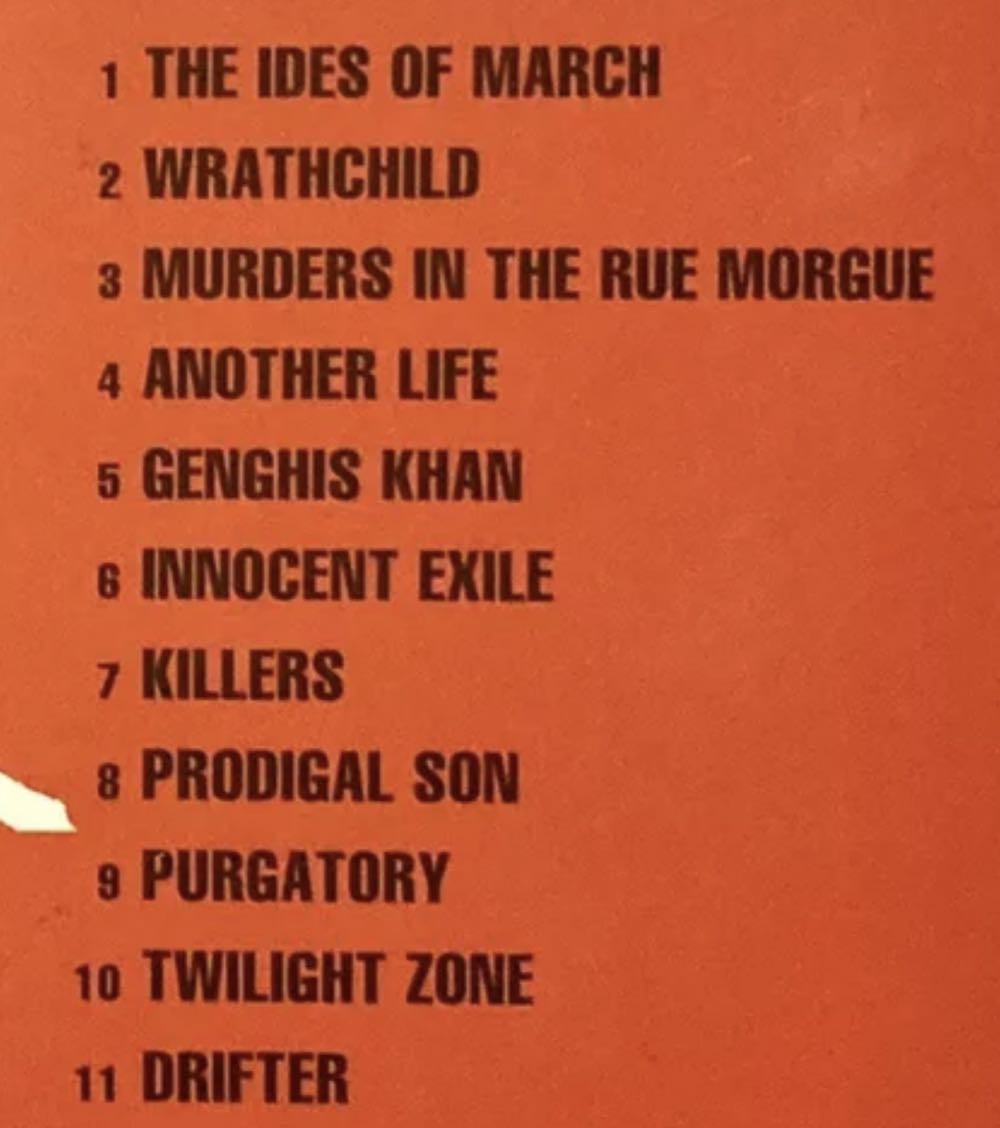 Killers - Iron Maiden (CD - 41) music collectible [Barcode 696998620926] - Main Image 3