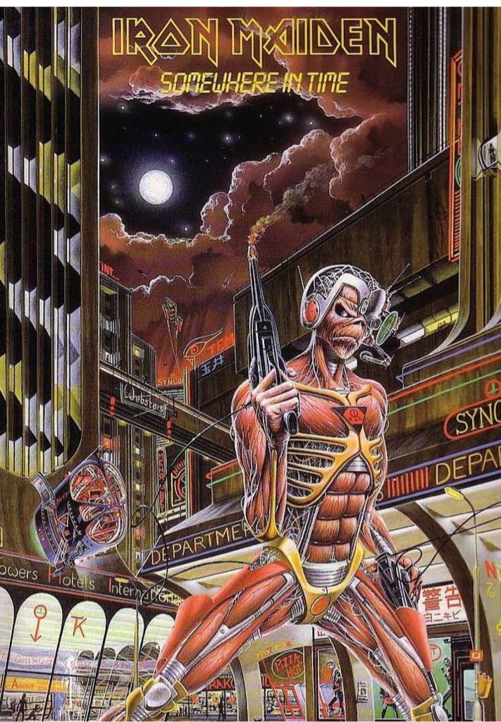 Somewhere In Time - Iron Maiden (Cassette) music collectible - Main Image 1