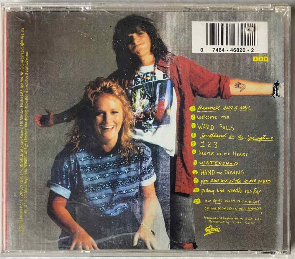 Nomads • Indians • Saints (Remasters) - Indigo Girls (CD) music collectible [Barcode 074646163320] - Main Image 3