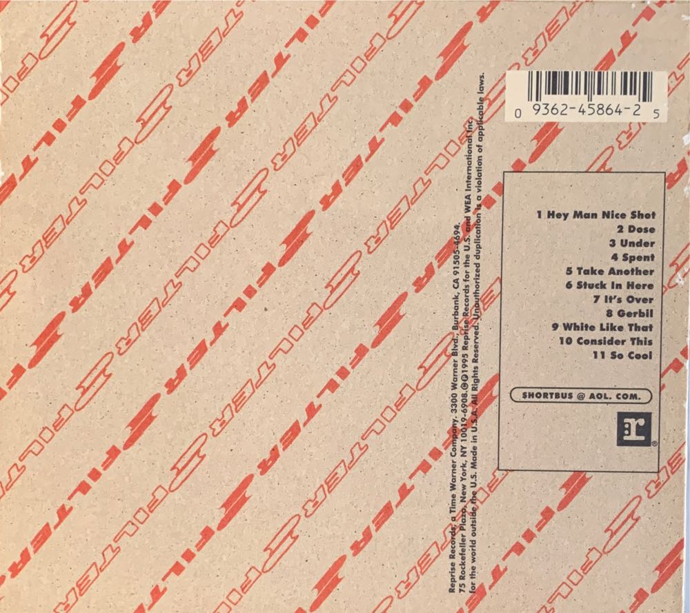 Short Bus - Filter (CD - 46) music collectible [Barcode 093624586425] - Main Image 4