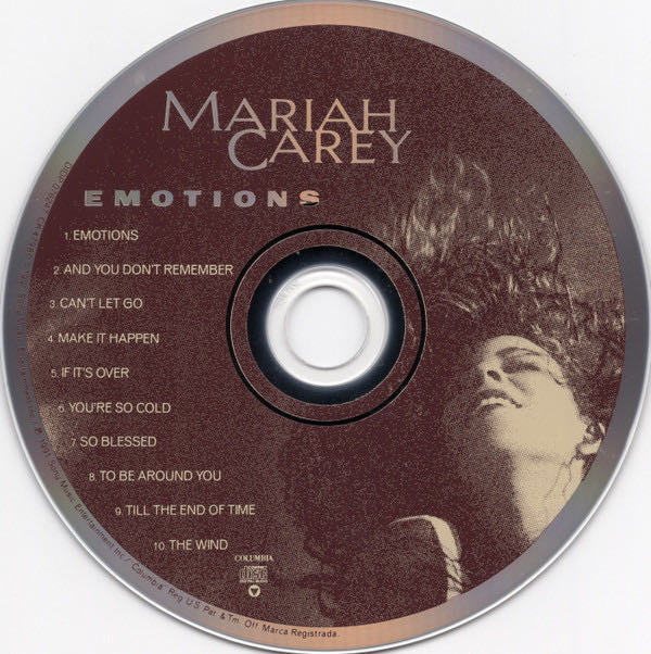 Emotions - Carey,  Mariah (CD - 47) music collectible [Barcode 074644798029] - Main Image 4