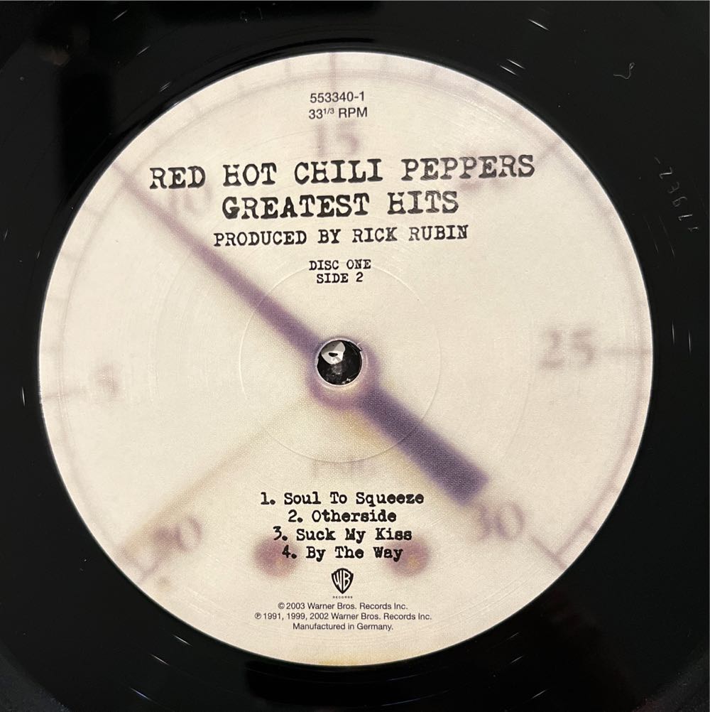 Greatest Hits - Red Hot Chili Peppers (12”) music collectible - Main Image 4