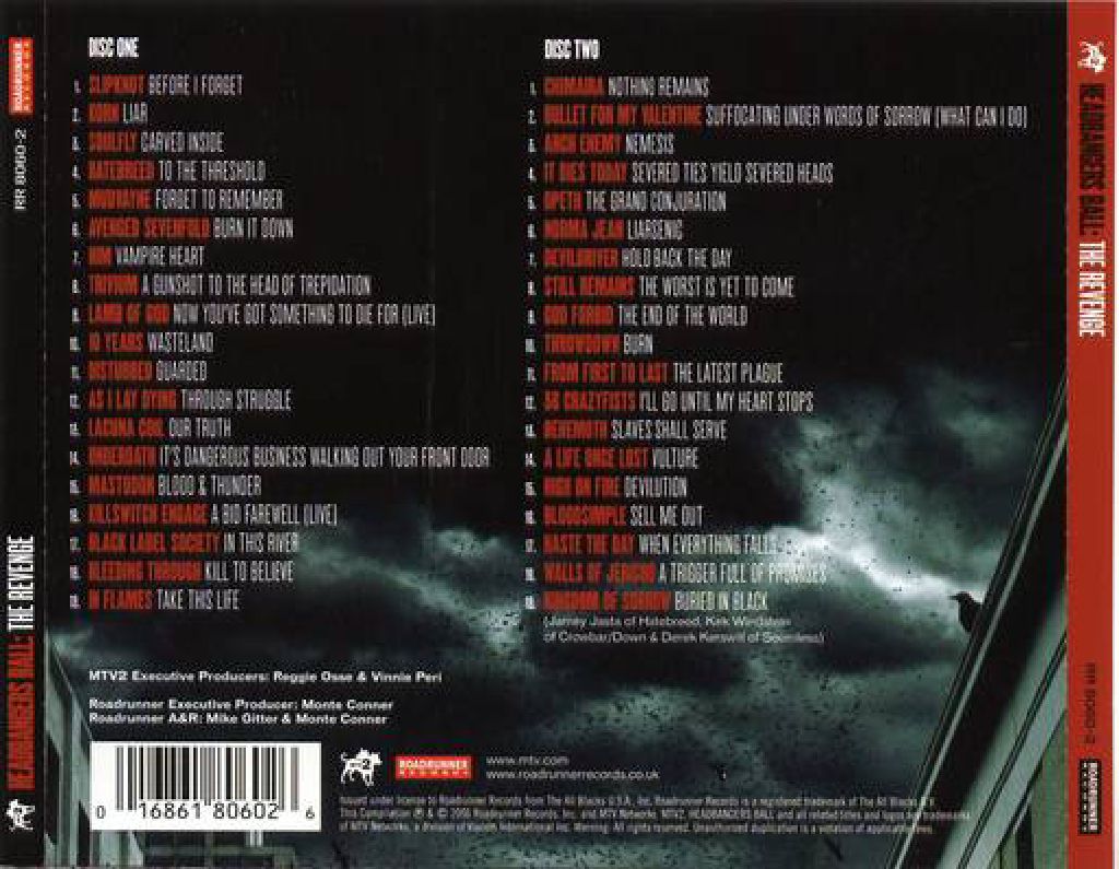 Headbangers Ball: The Revenge - Various (CD) music collectible [Barcode 016861806026] - Main Image 2