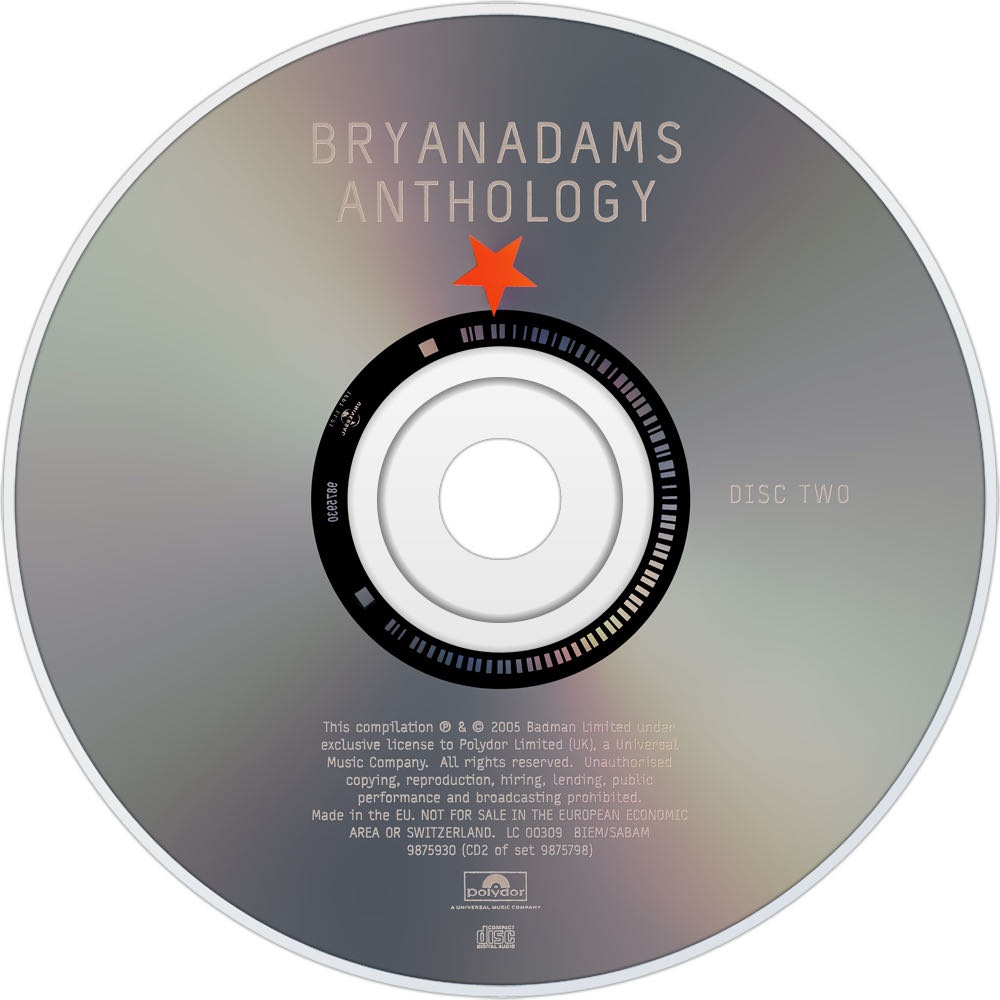 Anthology - Adams, Bryan (CD - 156) music collectible [Barcode 602498866672] - Main Image 4
