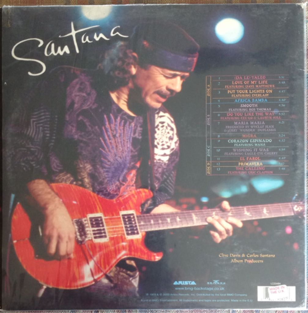 Supernatural - Santana (12”) music collectible - Main Image 2