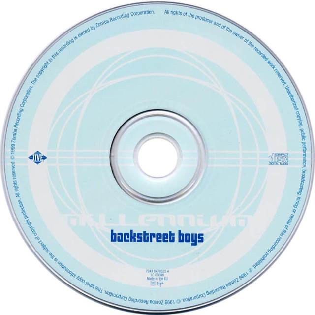 Millenium - Backstreet Boys (CD) music collectible [Barcode 724384765224] - Main Image 2