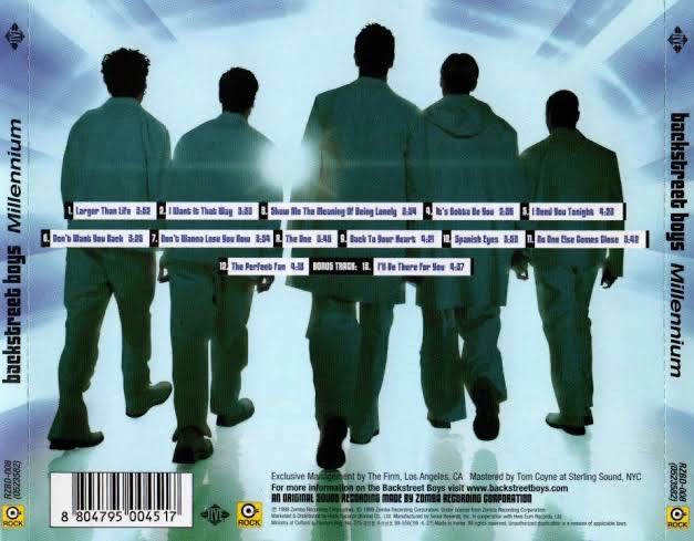 Millenium - Backstreet Boys (CD) music collectible [Barcode 724384765224] - Main Image 3