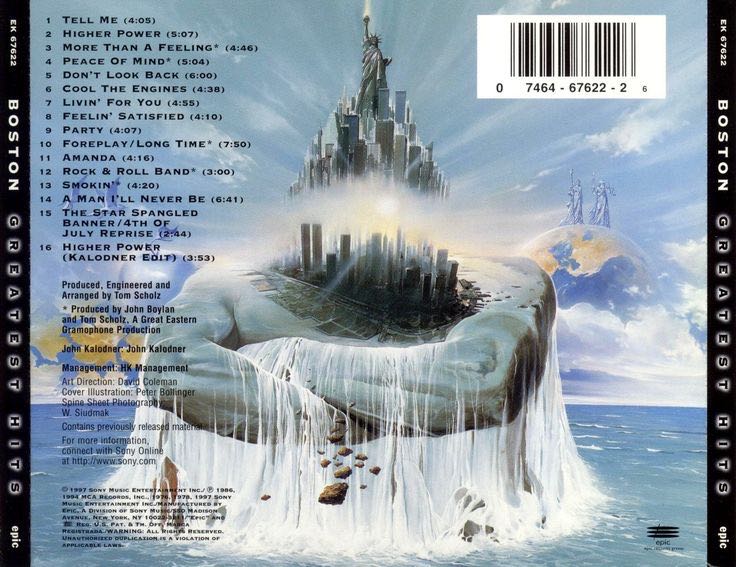 Greatest Hits - Boston (CD-R) music collectible - Main Image 2