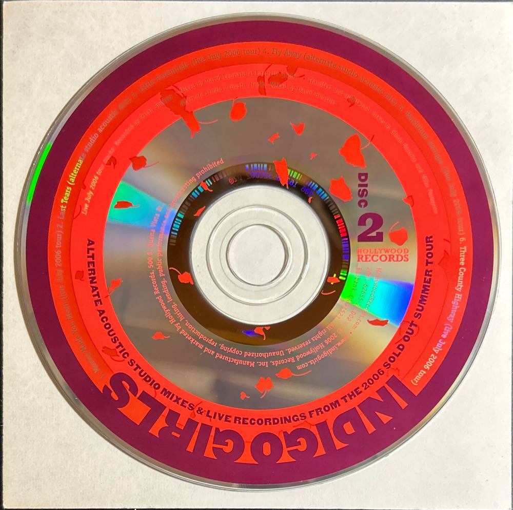 Despite Our Differences:  Collectors Edition - Indigo Girls (CD - 69) music collectible [Barcode 720616265524] - Main Image 4