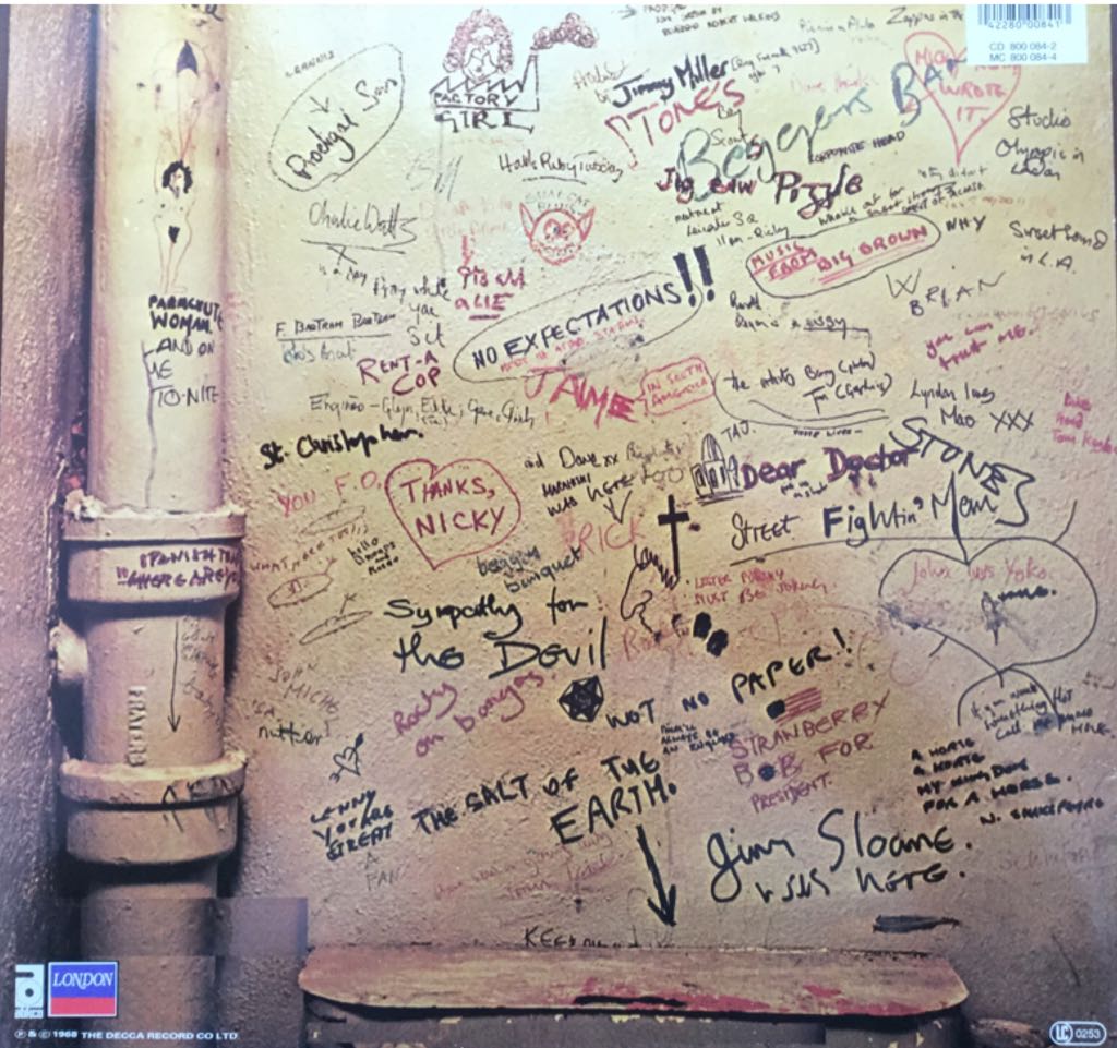 Beggars Banquet - Rolling Stones, The (12” - 39) music collectible [Barcode 018771953913] - Main Image 2