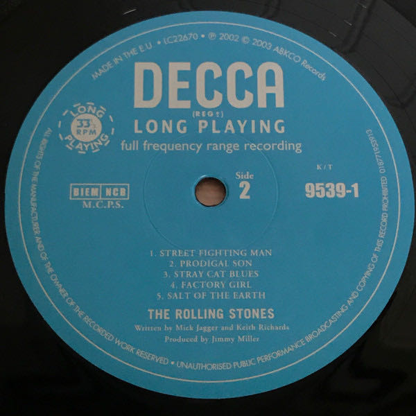Beggars Banquet - Rolling Stones, The (12” - 39) music collectible [Barcode 018771953913] - Main Image 4
