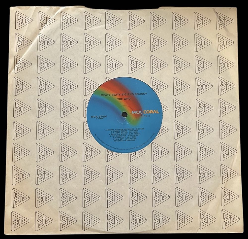Meaty Beaty Big And Bouncy - The Who (12” - 43) music collectible - Main Image 3