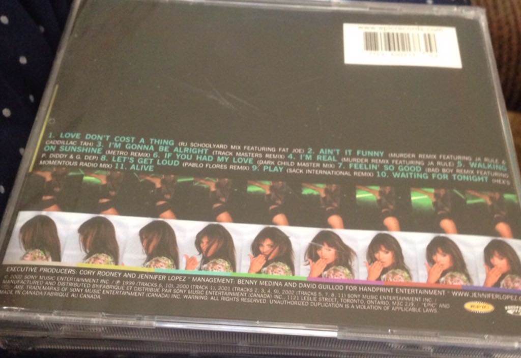 J To Tha L-O! - Jennifer Lopez music collectible [Barcode 777496002138] - Main Image 2