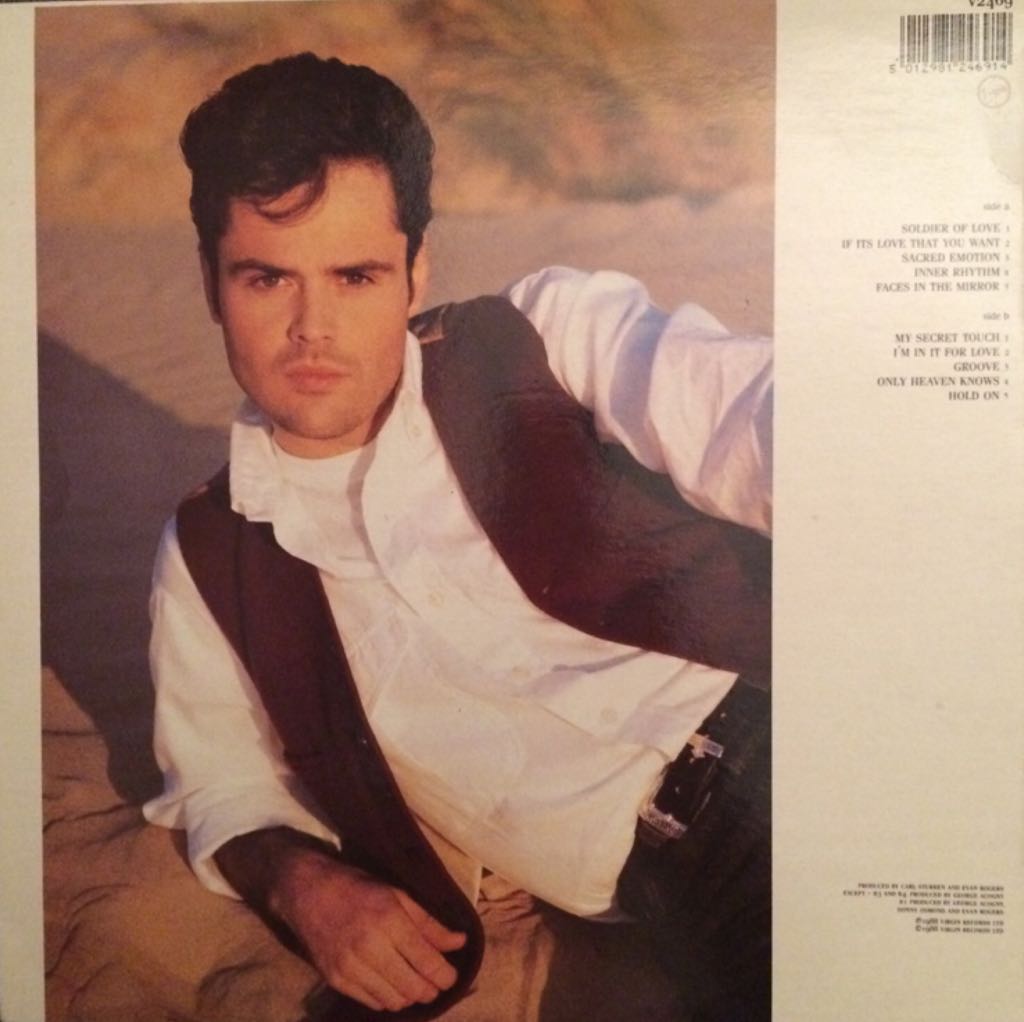 Donny - Osmond, Donny (12”) music collectible [Barcode 5012981246914] - Main Image 2