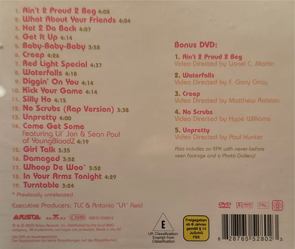 Now and Forever (The Hits) - TLC (CD) music collectible [Barcode 828765528023] - Main Image 2