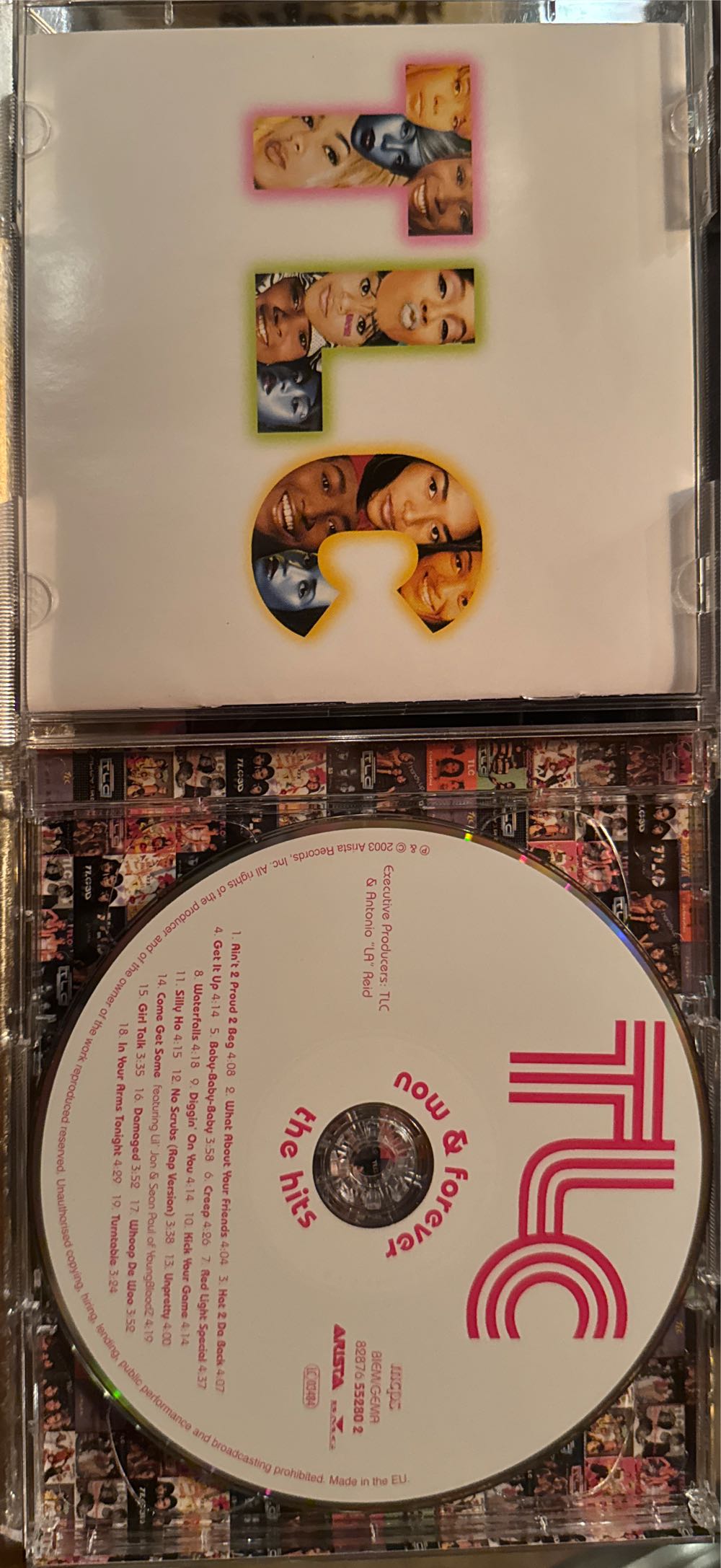 Now and Forever (The Hits) - TLC (CD) music collectible [Barcode 828765528023] - Main Image 3