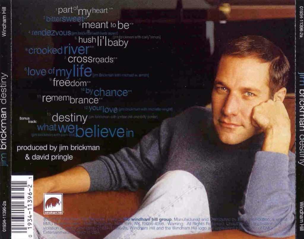 Destiny - Brickman, Jim (CD - 49) music collectible [Barcode 019341139621] - Main Image 2