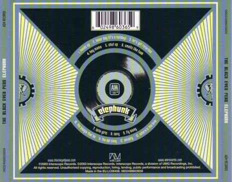 Elephunk - Black Eyed Peas (CD) music collectible [Barcode 602498606926] - Main Image 2