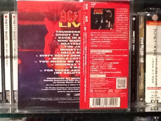 Live - AC/DC (CD) music collectible - Main Image 2