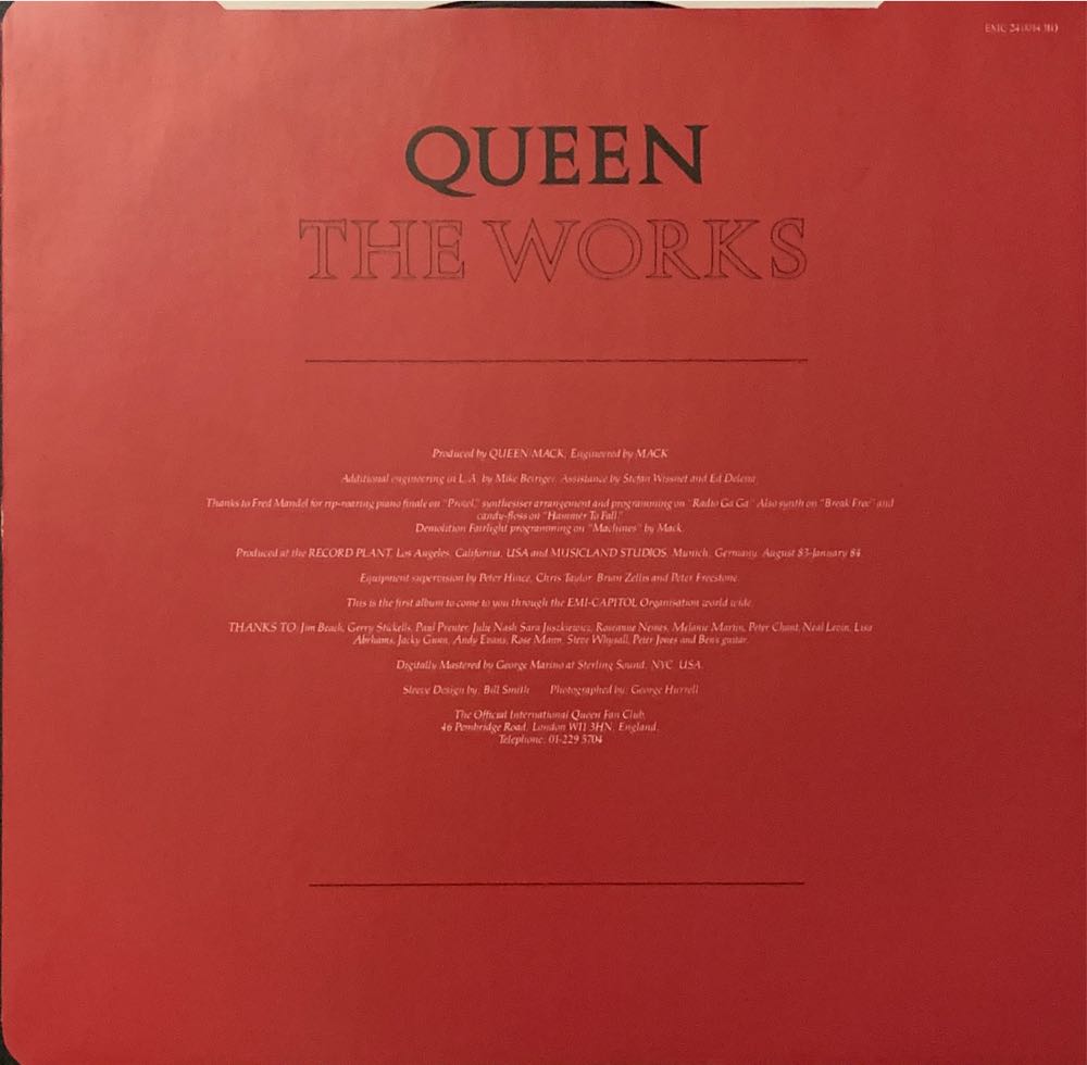 The Works - Queen (12” - 38) music collectible - Main Image 3
