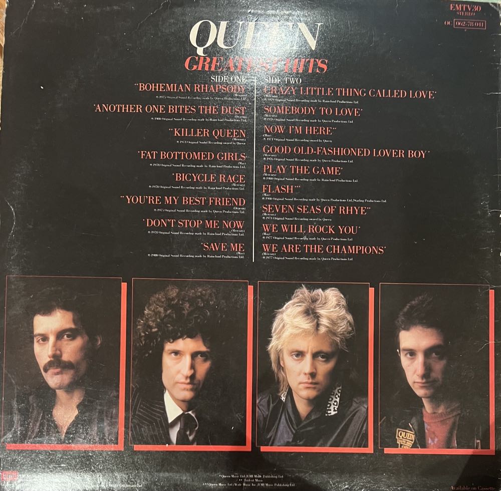Greatest Hits - Queen (12”) music collectible - Main Image 2
