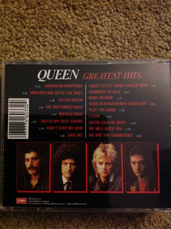 Greatest Hits - Queen (Cassette) music collectible - Main Image 2