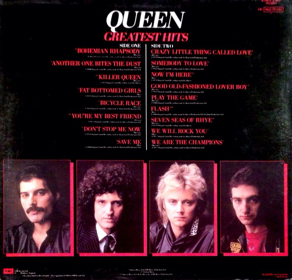 Greatest Hits - Queen (12”) music collectible - Main Image 2