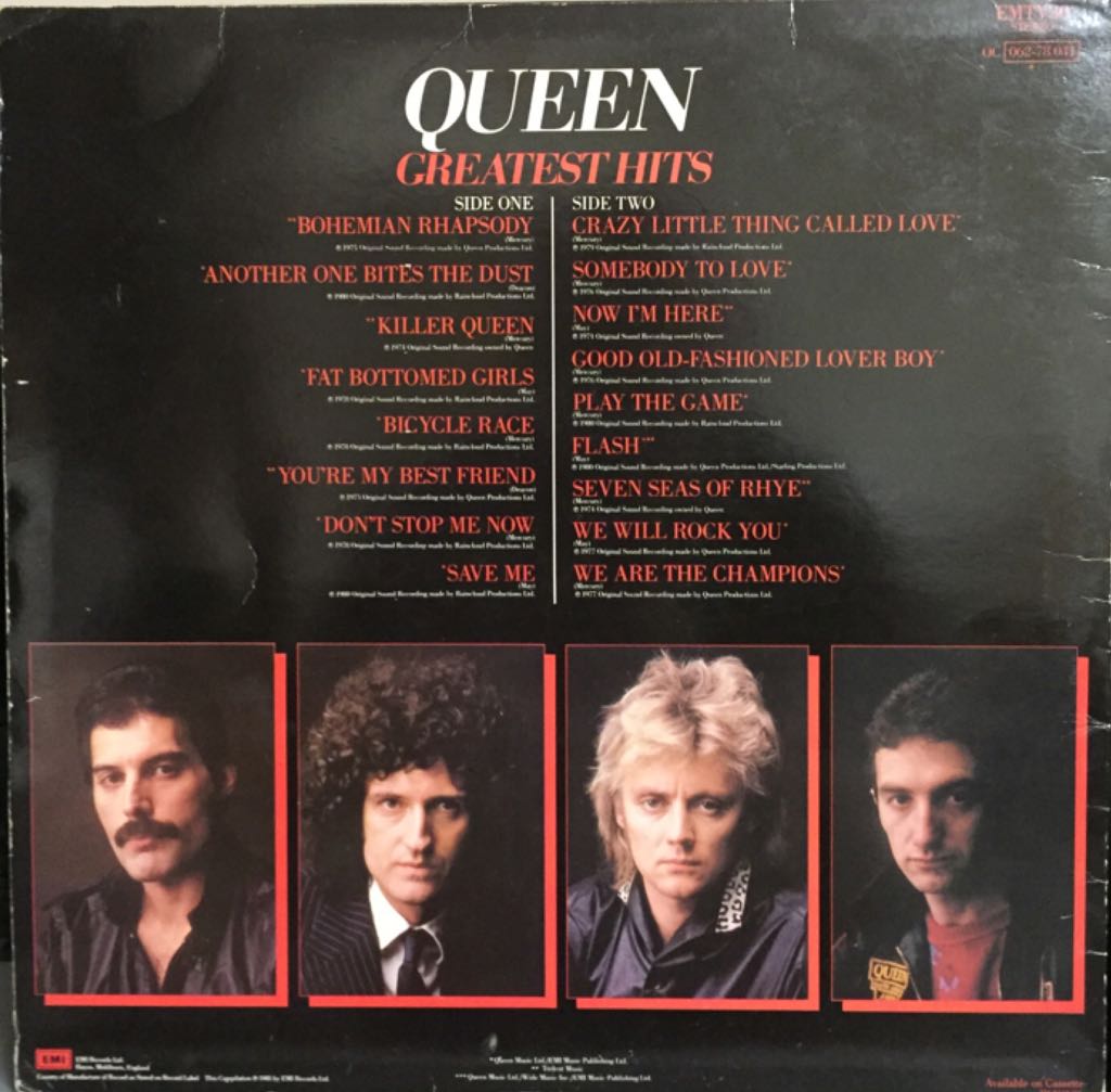 Greatest Hits - Queen (12”) music collectible - Main Image 2