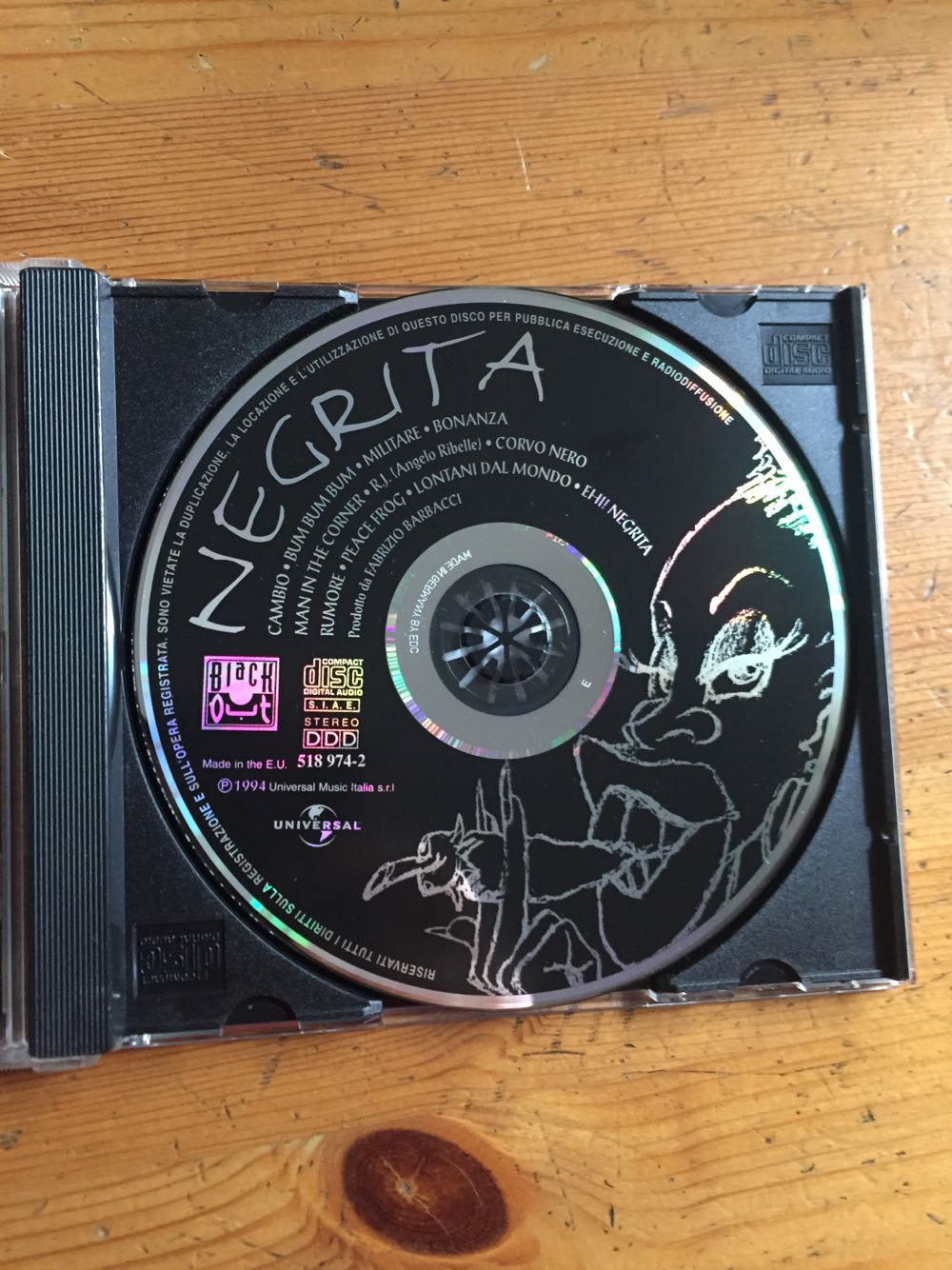 Negrita - Negrita (CD) music collectible [Barcode 731451897429] - Main Image 3