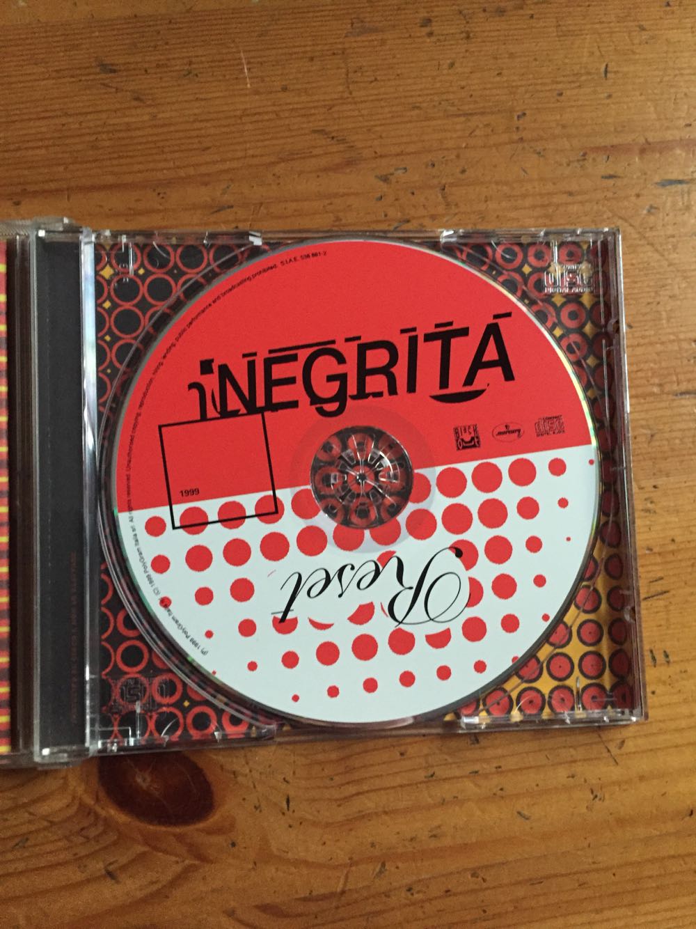 Reset - Negrita (CD) music collectible [Barcode 731453886124] - Main Image 3