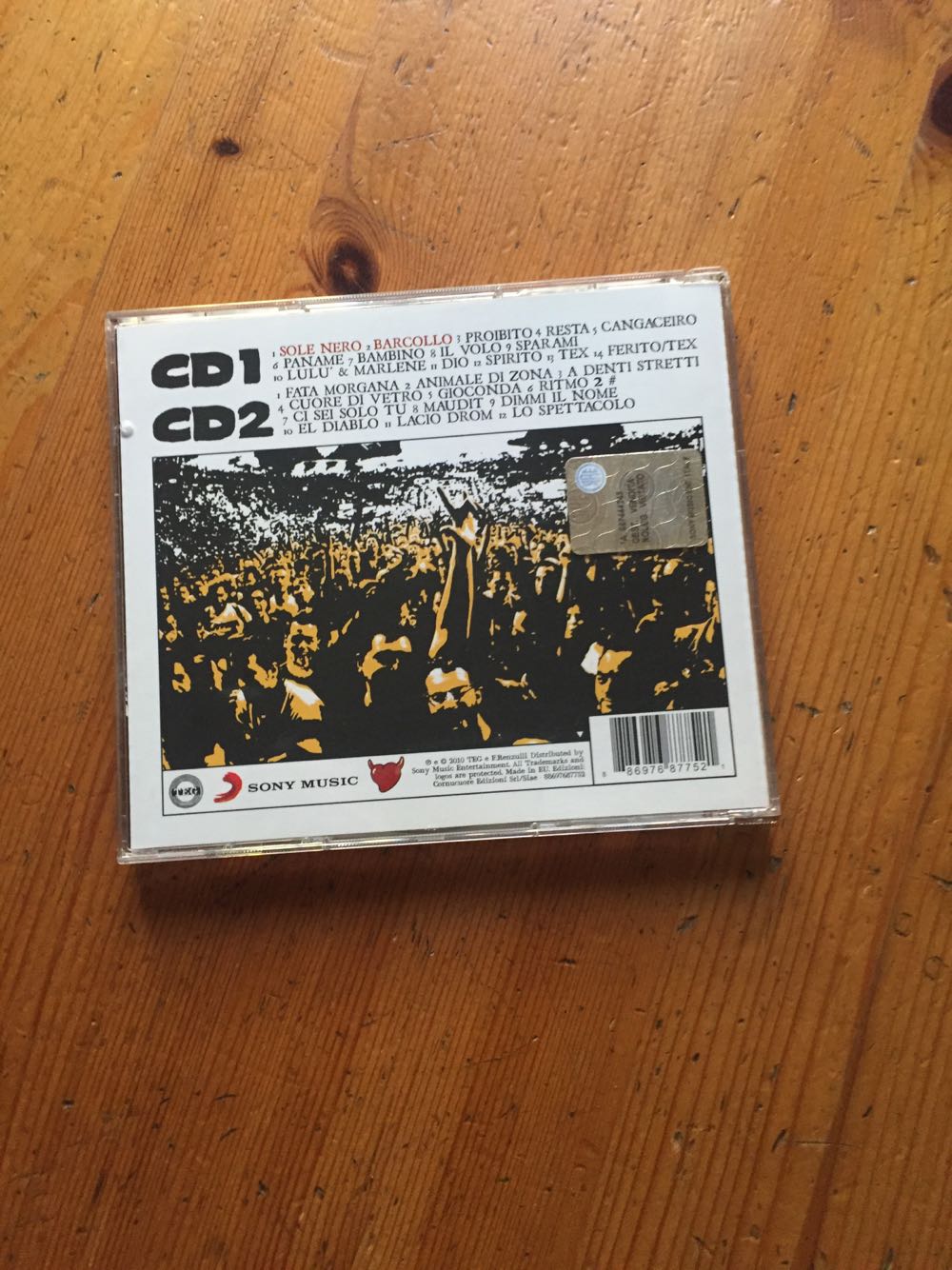 Stato Libero Di Litfiba - Litfiba (CD) music collectible [Barcode 886976877521] - Main Image 3