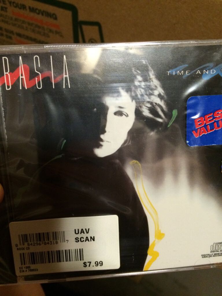 Time And Tide - Basia music collectible [Barcode 084296043187] - Main Image 1