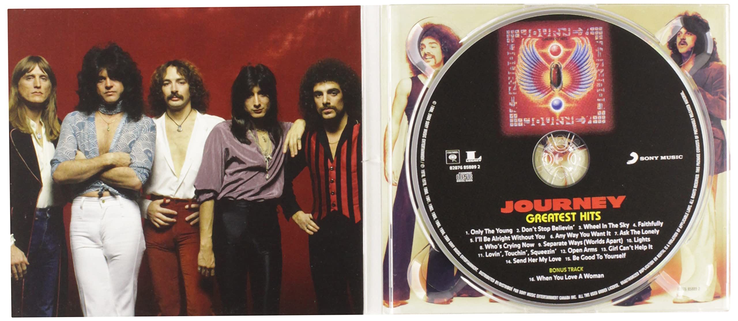 Greatest Hits - Journey (CD - 61) music collectible [Barcode 828768588925] - Main Image 3