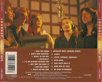 Greatest Hits - Journey (CD) music collectible [Barcode 828768954126] - Main Image 2