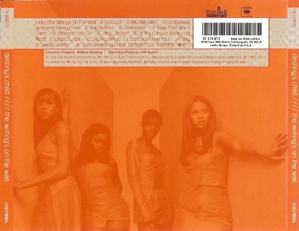 Writing’s On The Wall, The - Destiny’s Child (12”) music collectible - Main Image 2