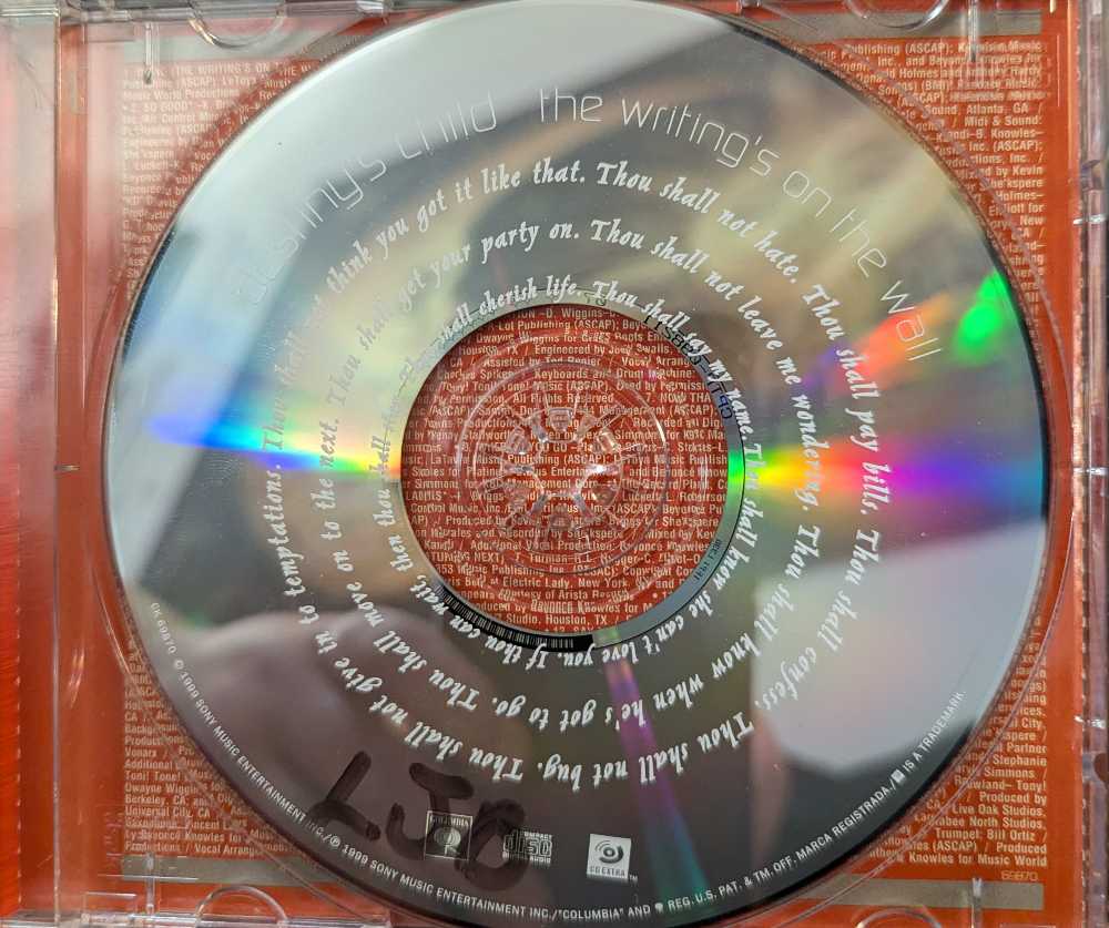 The Writing’s On The Wall - Destiny’s Child (MP3) music collectible - Main Image 4